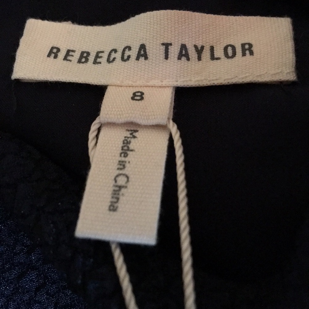 Rebecca Taylor Textured Ruffle Dress - Picture 2 of 6